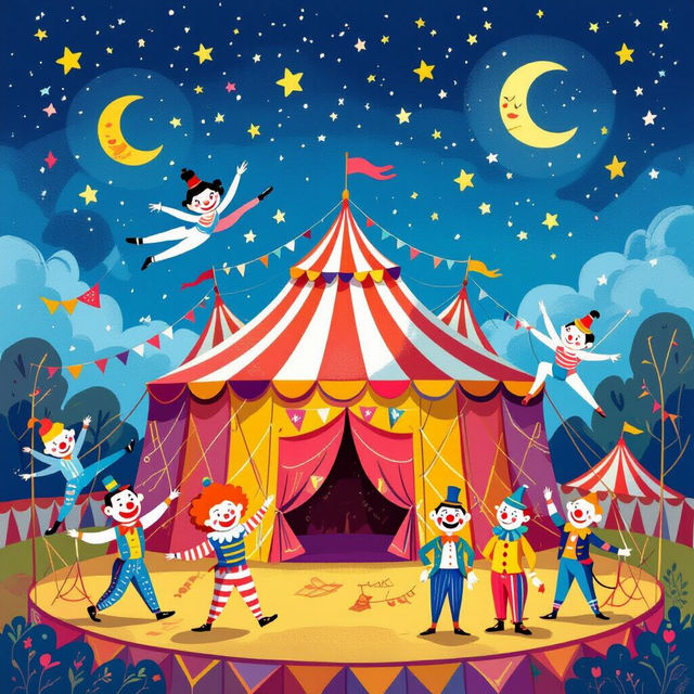 Circus Art - Created With AI gallery