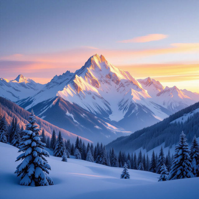 Snowy Pictures - AI Generated gallery