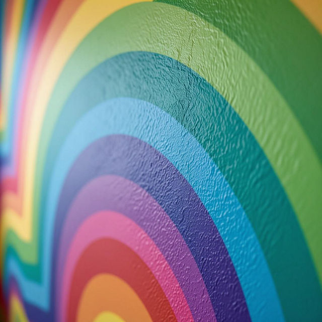 Rainbow Peel and Stick Wallpaper gallery