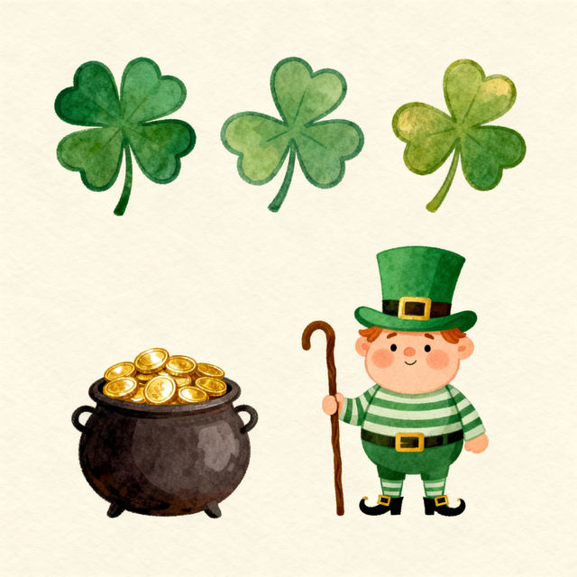 St. Patrick's Day Drawings - Easy AI Creations gallery