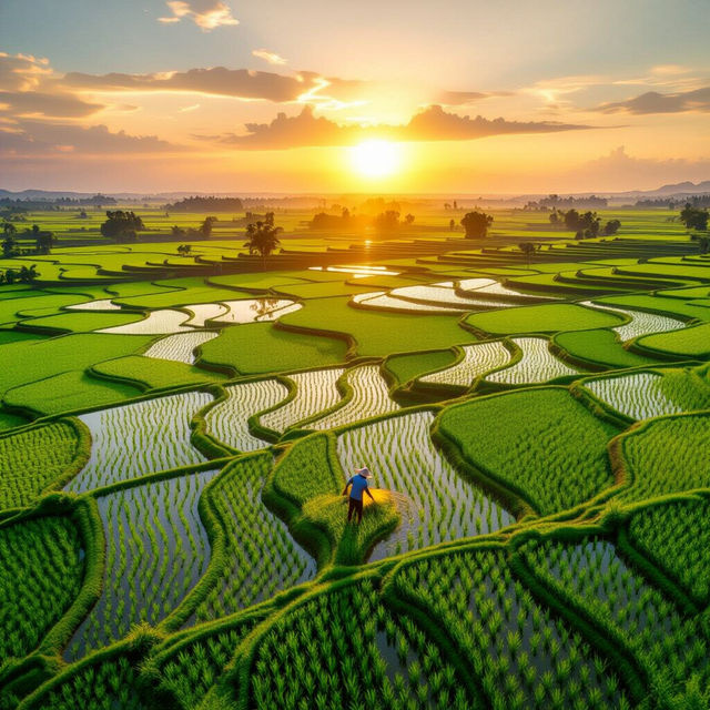 Rice Plant Images - Explore AI Creations gallery