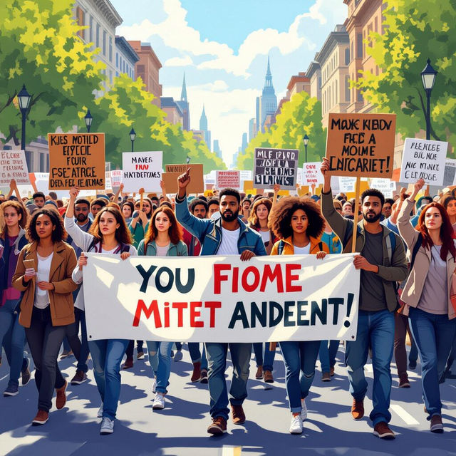 Protest Pictures - Made With AI gallery