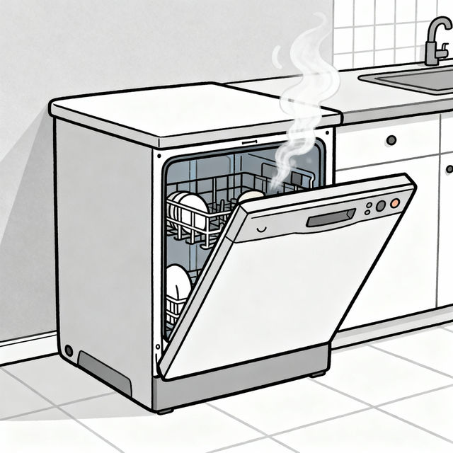 Dishwasher Drawings - Made With AI gallery