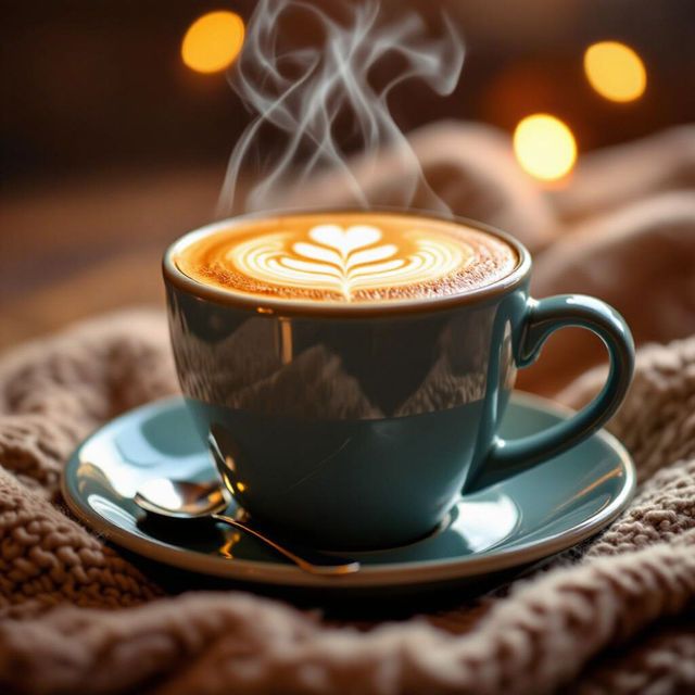 Coffee Cup Art - AI Generated gallery