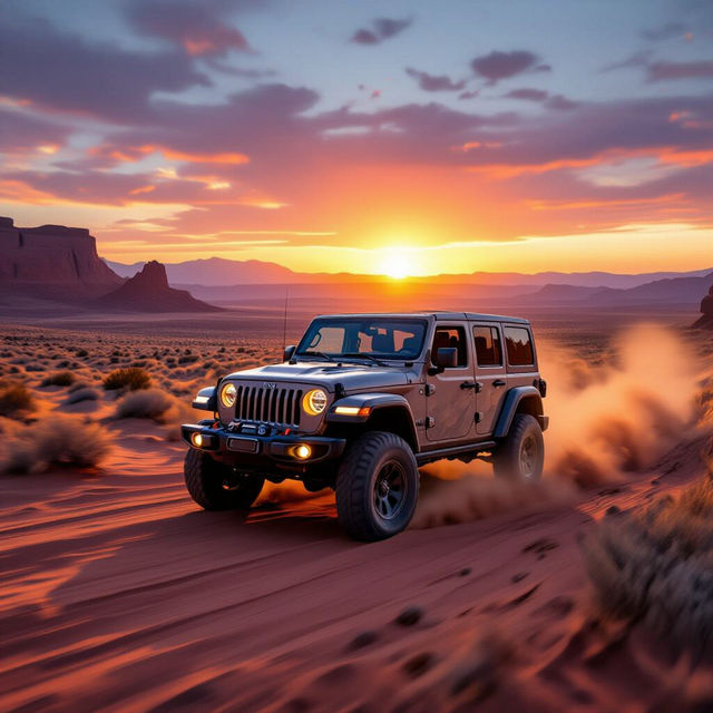 Jeep Art - Created With AI gallery