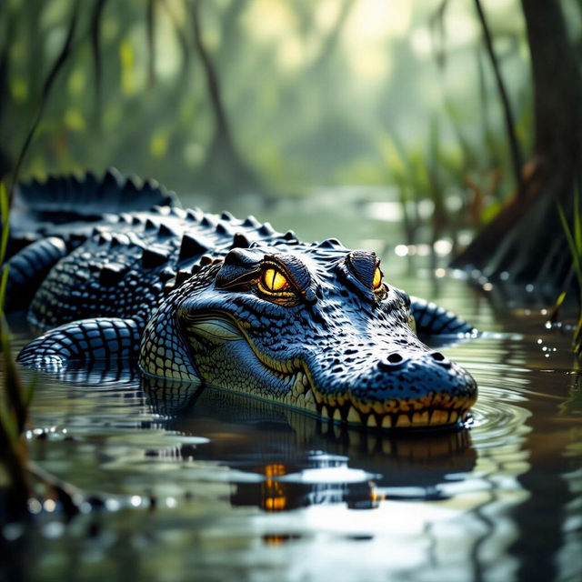 Alligator Pictures - AI Generated gallery
