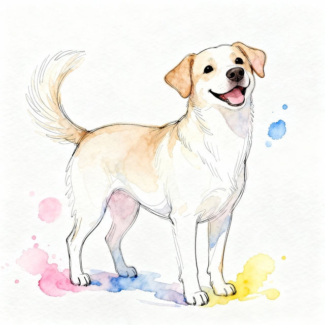 Easy Dog Drawings gallery