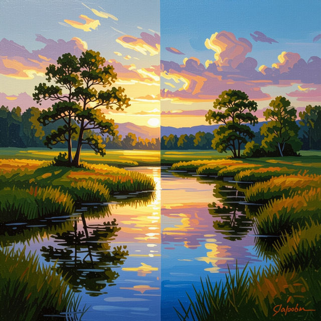 Picture to Painting AI Art gallery