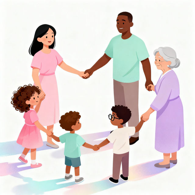 Easy Family Drawings gallery