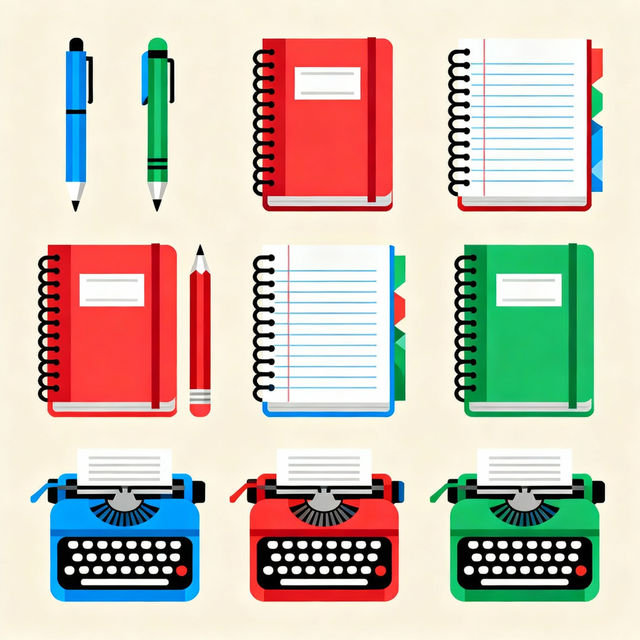 Writing Clip Art gallery