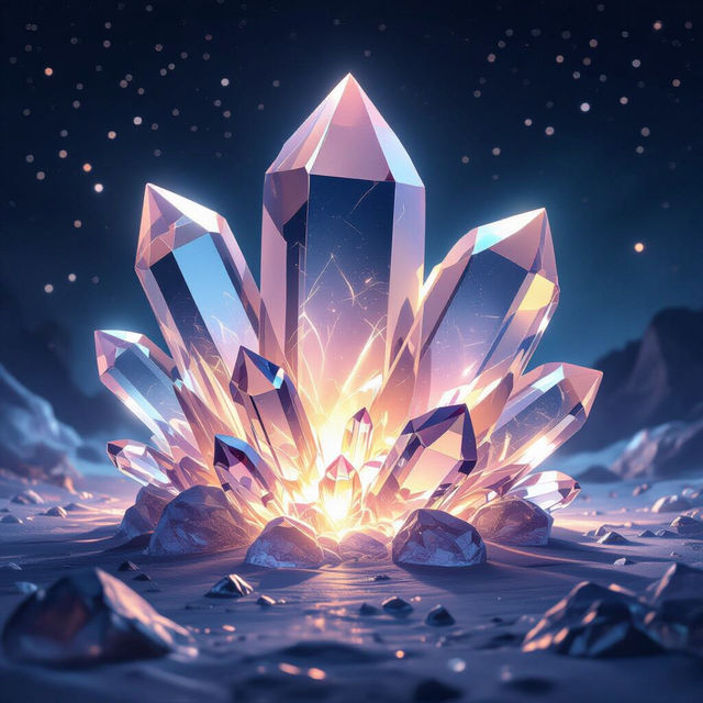 Crystal Wallpaper - AI Generated gallery