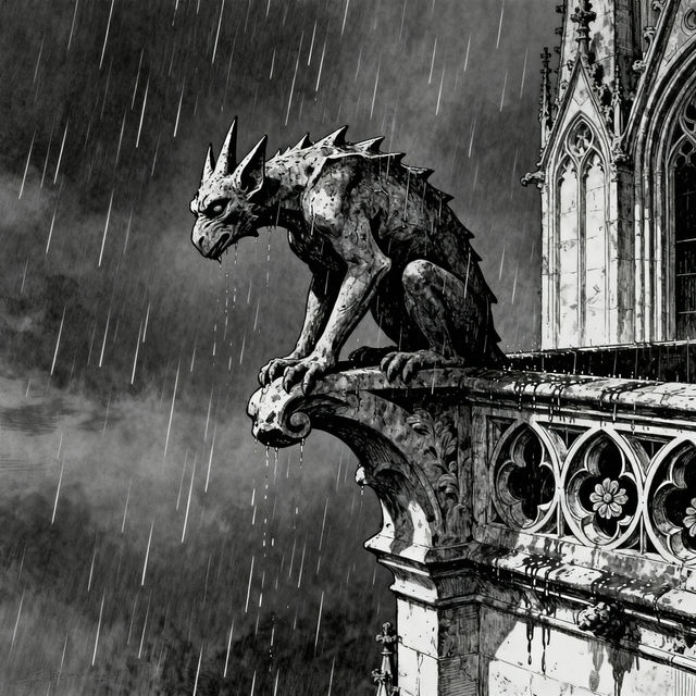 Gargoyle Drawings gallery