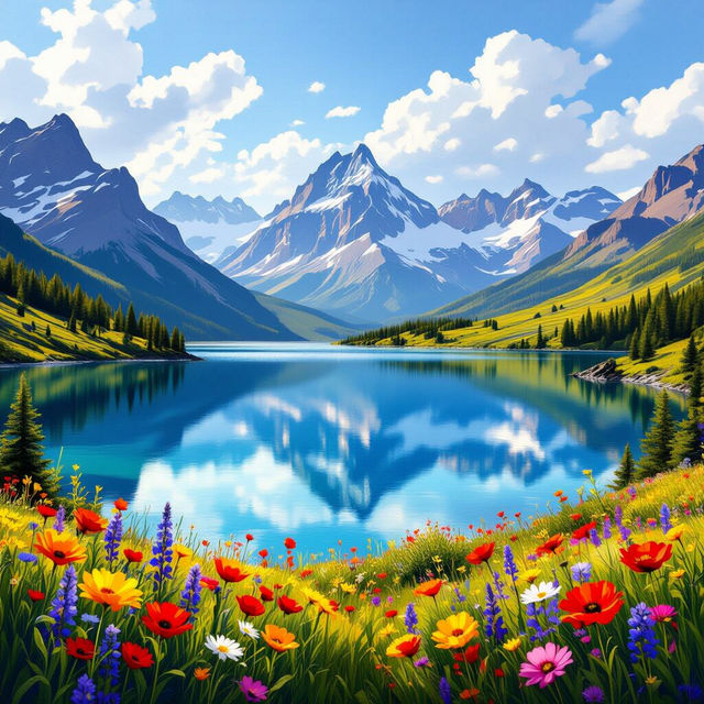 Scenic Art - Created With AI gallery