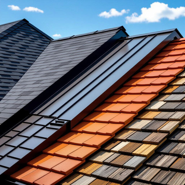 Types Of Roof Materials - Made With AI gallery