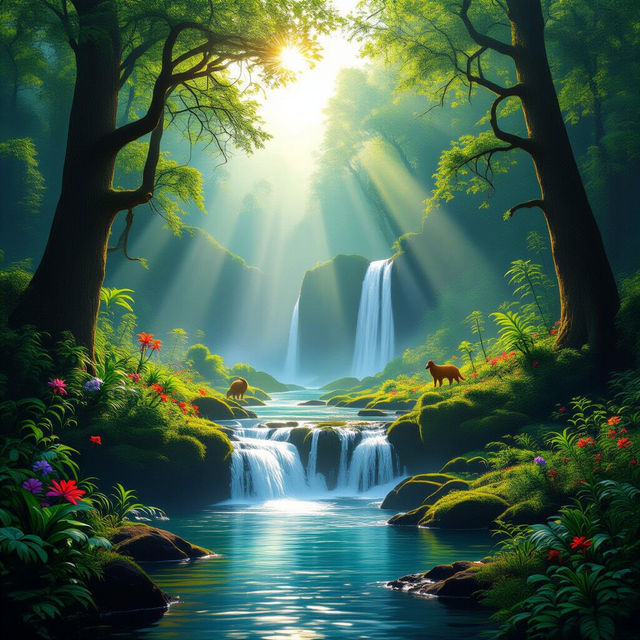 Nature Background Wallpapers - AI Generated gallery