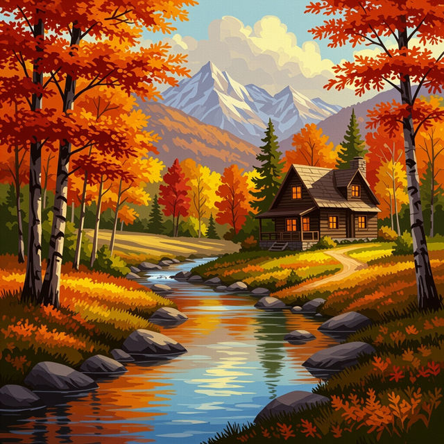 Fall Aesthetic Wallpapers - AI Generated gallery