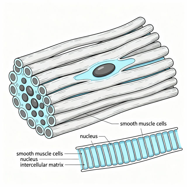 Smooth Muscle Drawings gallery