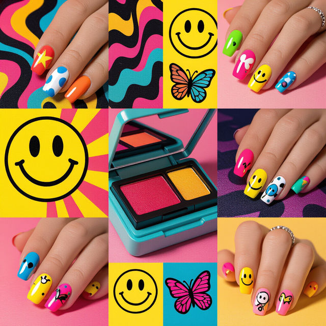 90s Nail Art gallery