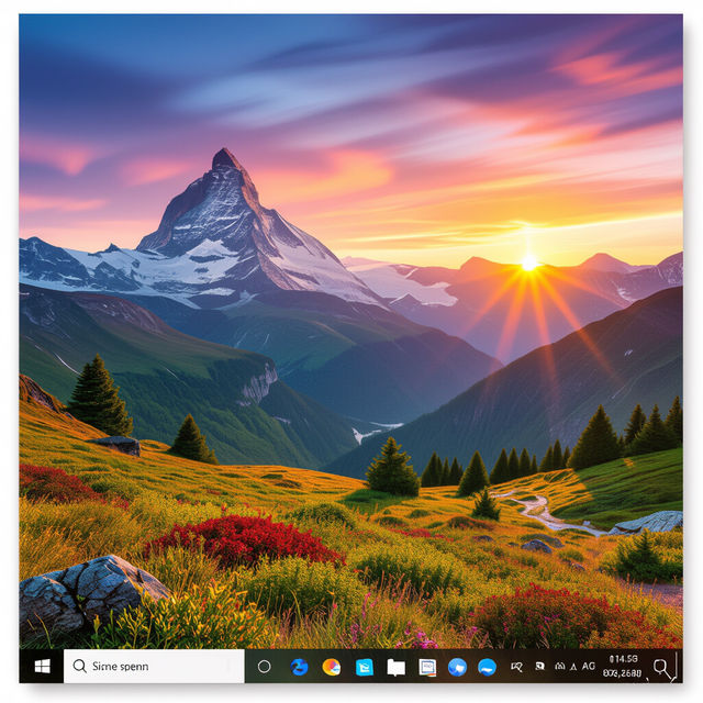 Windows Lock Screen Wallpaper - AI Generated gallery