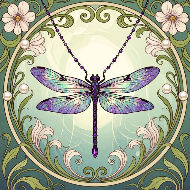 Art Nouveau Jewelry - AI Generated gallery