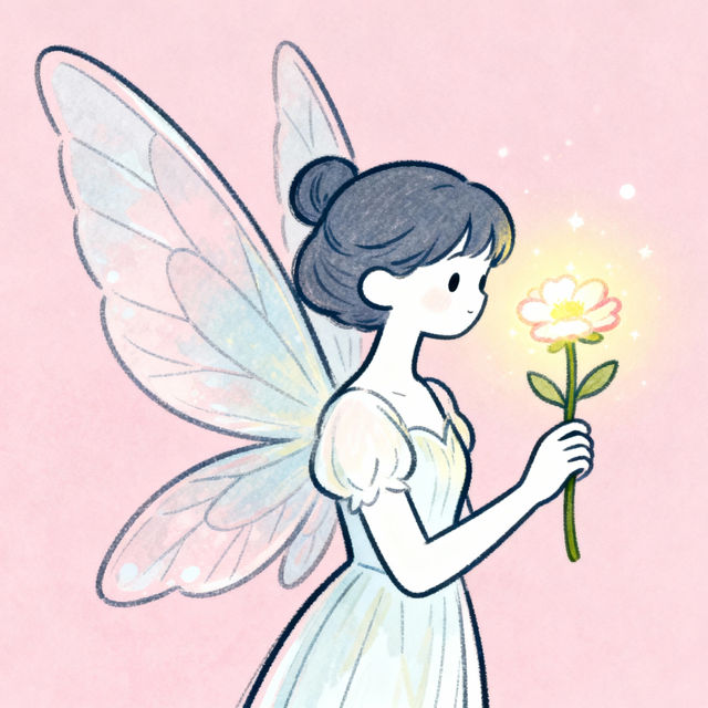 Easy Fairy Drawings gallery