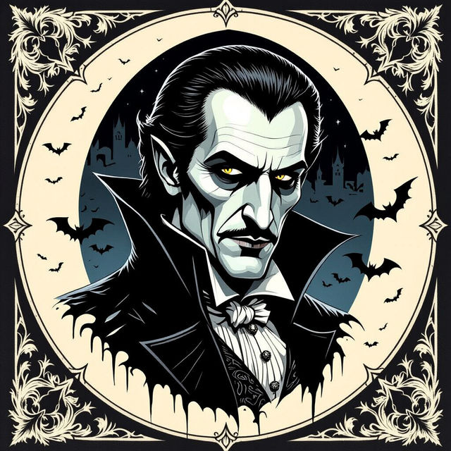 Dracula Art - Created With AI gallery