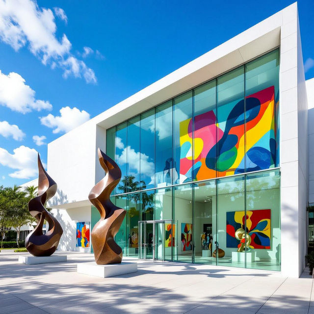 Art Museums Miami - AI Generated gallery