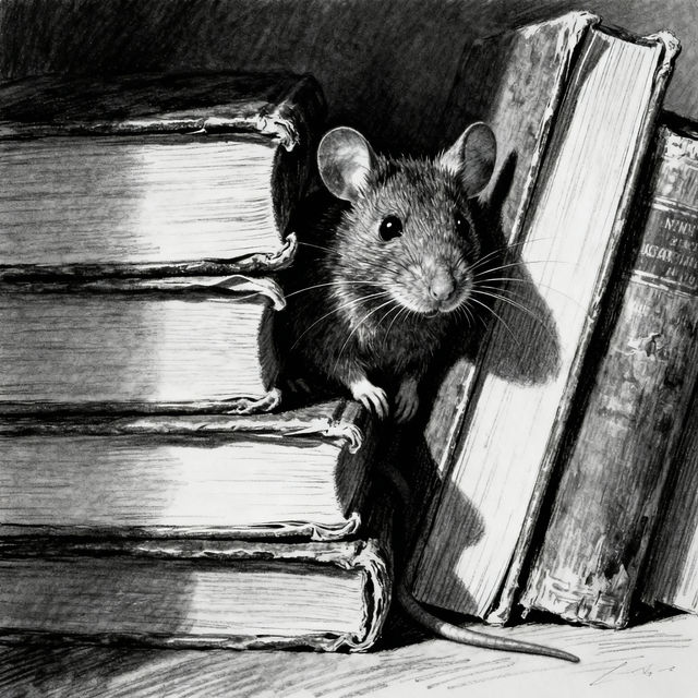 Rats Drawing - AI Generated Art gallery