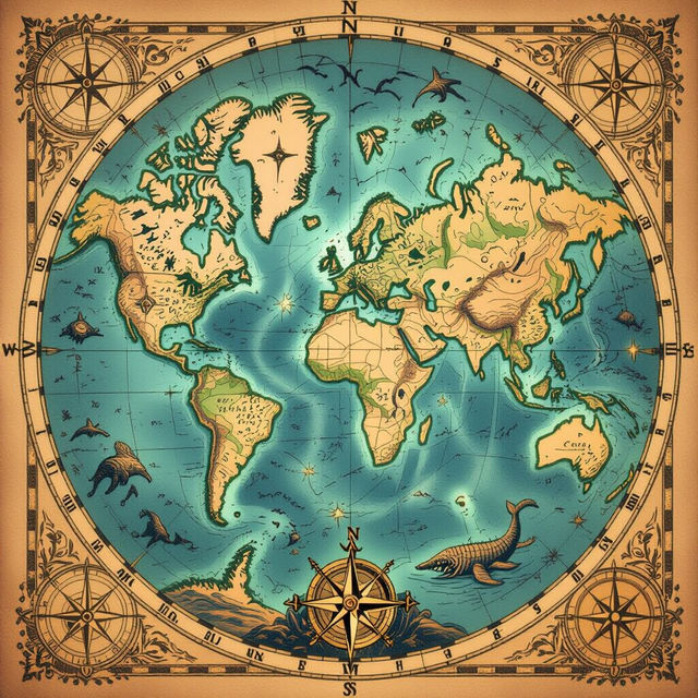 Maps Images - Created With AI gallery