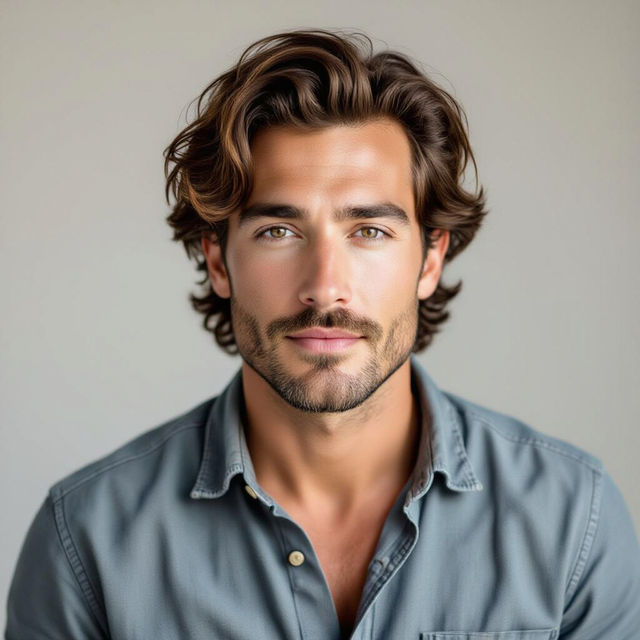 Medium Length Men's Haircuts Pictures gallery