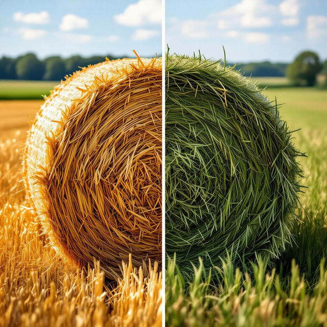 Difference Between Hay and Straw Pictures gallery