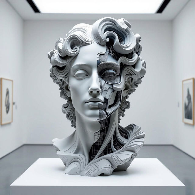AI Sculpture Art gallery
