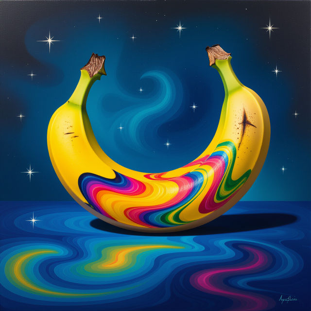 Banana Art - Made With AI gallery