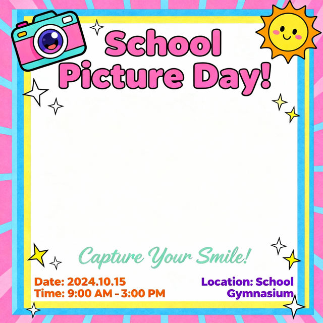 Picture Day Flyer gallery