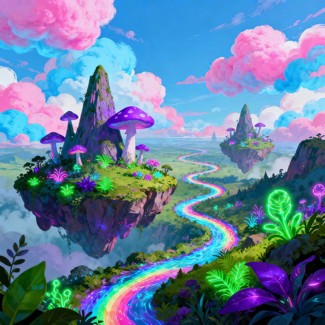 Scene Drawing Style Art - Made With AI gallery