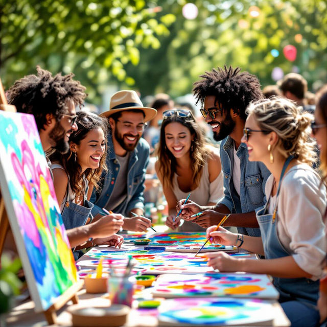 Art Party Ideas gallery