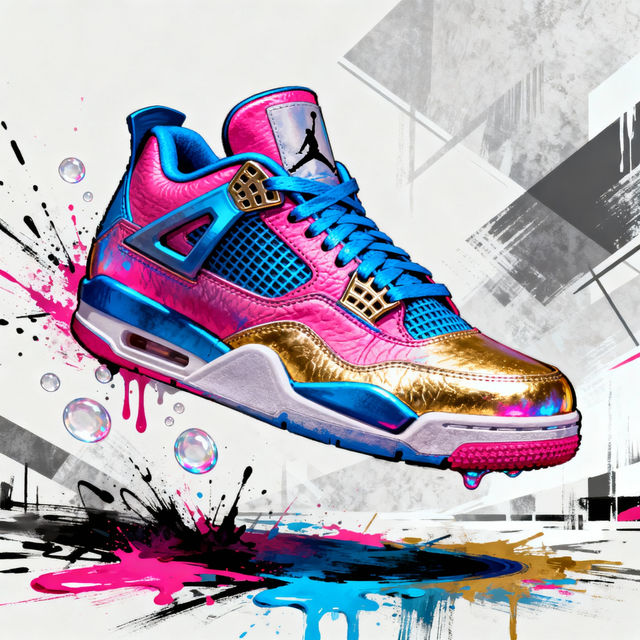 Jordan 4s Drawing gallery