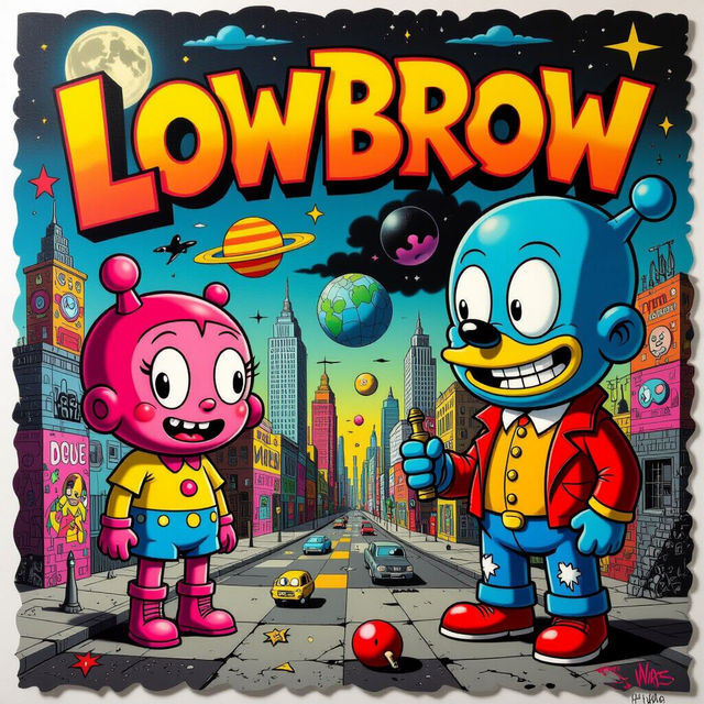 Lowbrow Art - Created With AI gallery