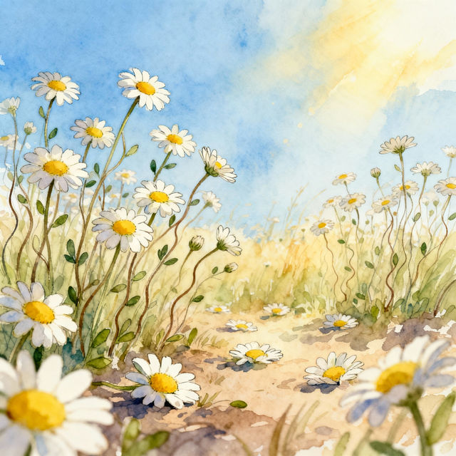 Daisy Drawings - AI Generated gallery