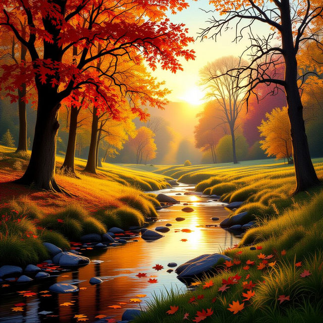 Autumn Pictures - Created with AI gallery