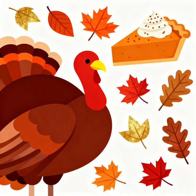 Easy Thanksgiving Drawings gallery