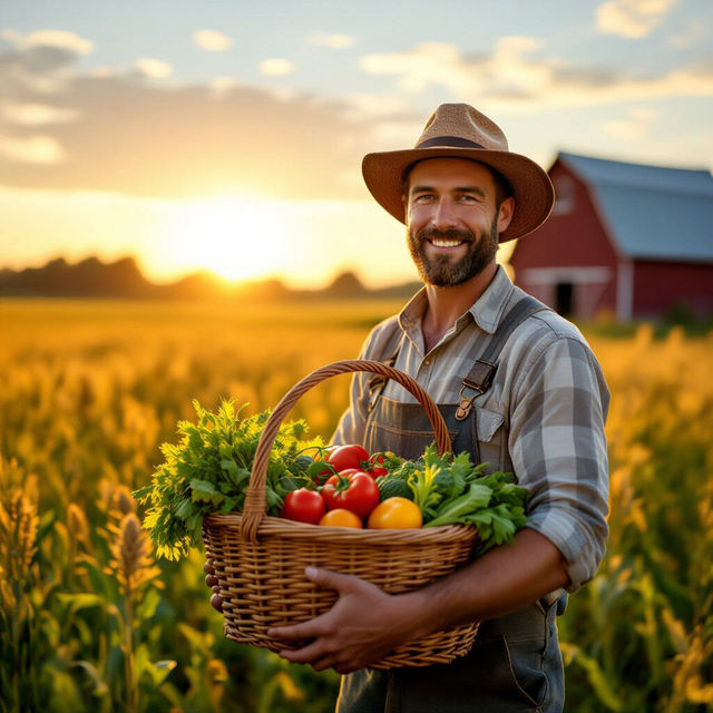 Farmer Images - Created with AI gallery