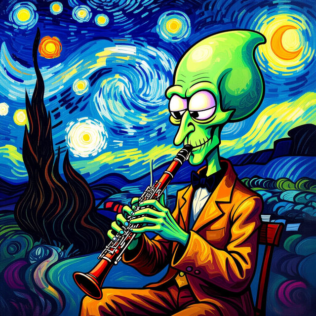 Squidward Art - Made With AI gallery