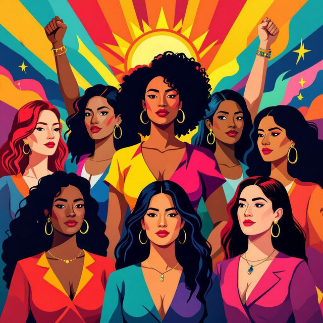 Explore AI-Generated Feminist Art gallery