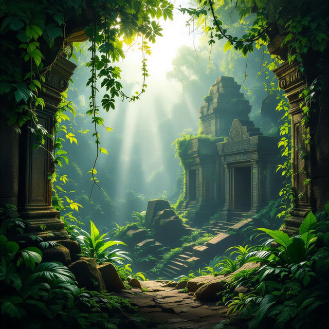 Vines Wallpaper - AI Generated gallery