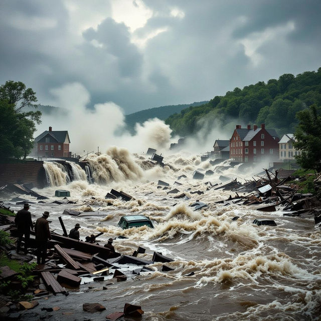 Johnstown Flood 1977 Pictures gallery