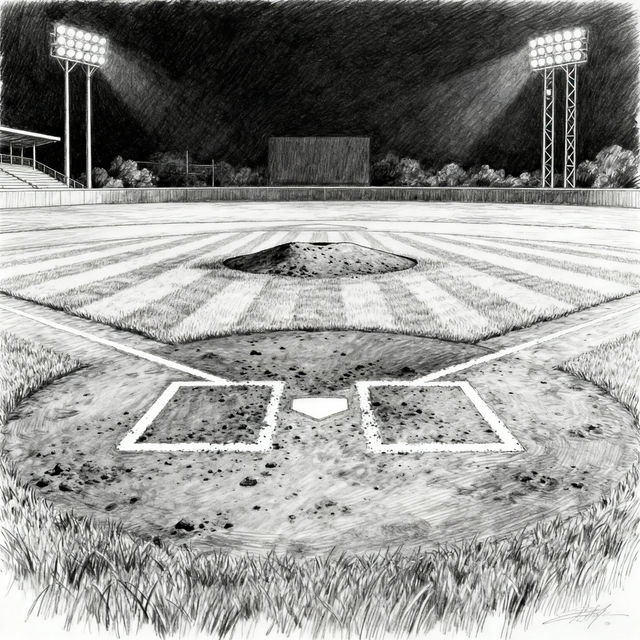 Baseball Field Drawings gallery
