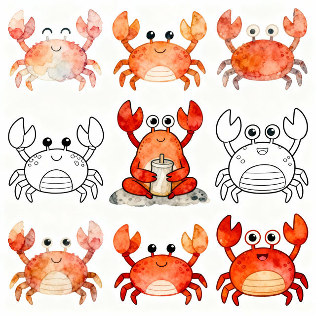 Crab Clip Art gallery