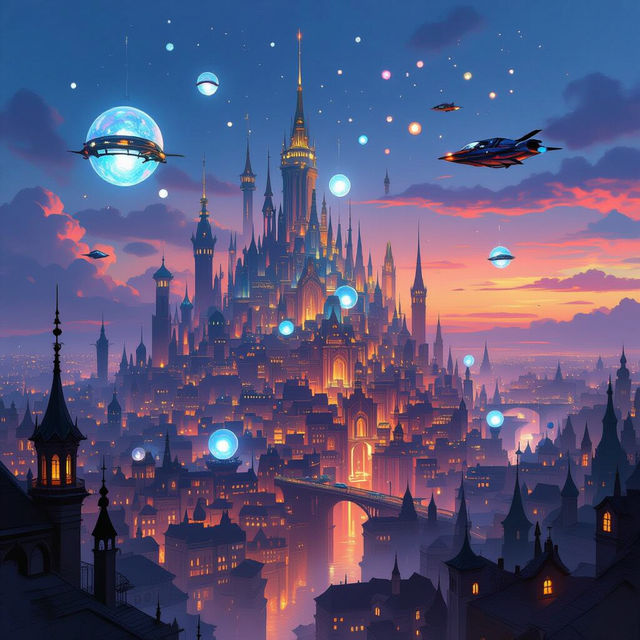 Fantasy City Art gallery