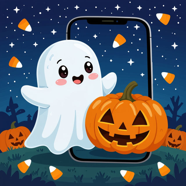 Cute Halloween Wallpaper for iPhone gallery